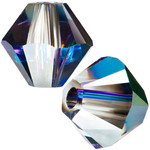 Биконусы 5328 4 mm Crystal Heliotrope (001 HEL)
